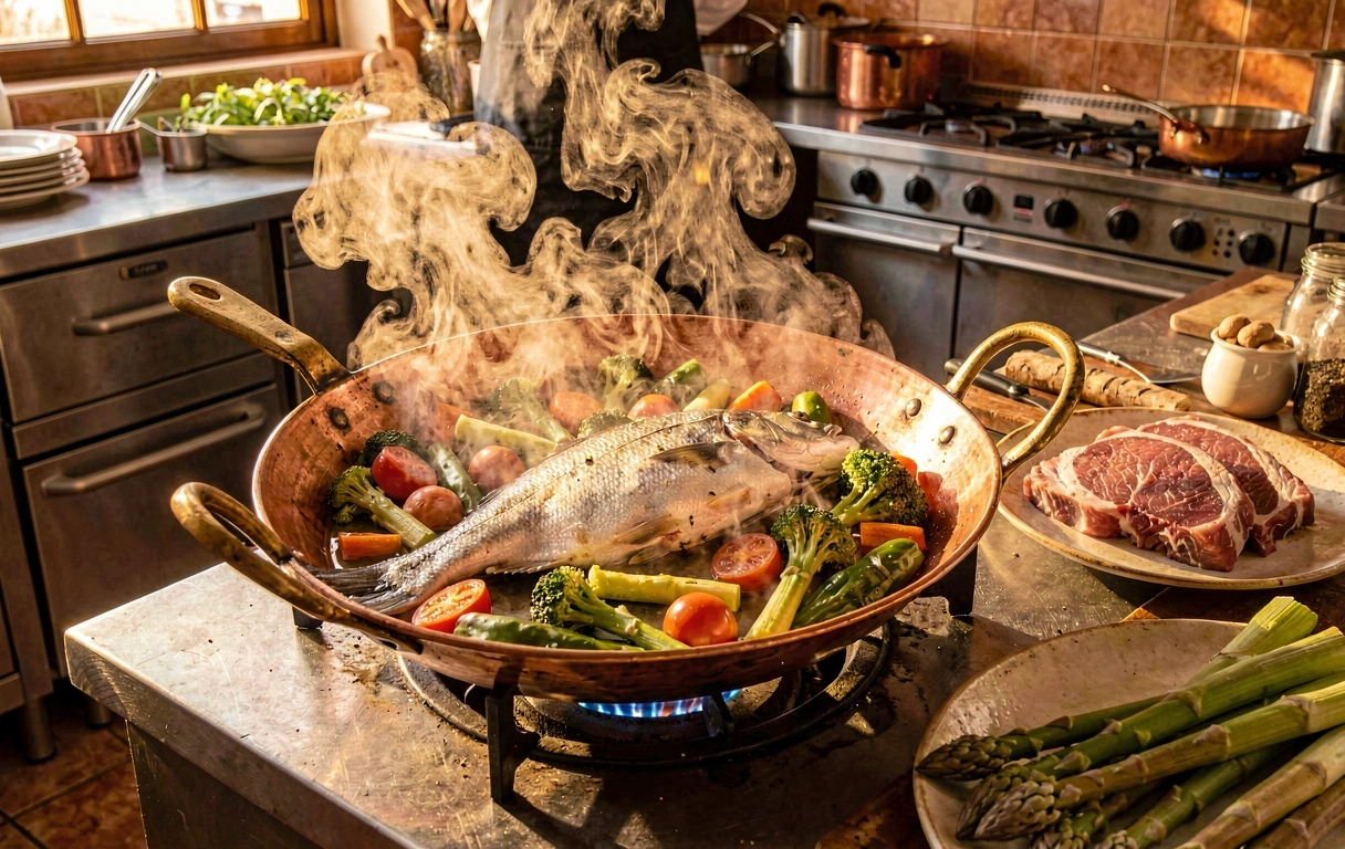 Métodos de confeção saudáveis