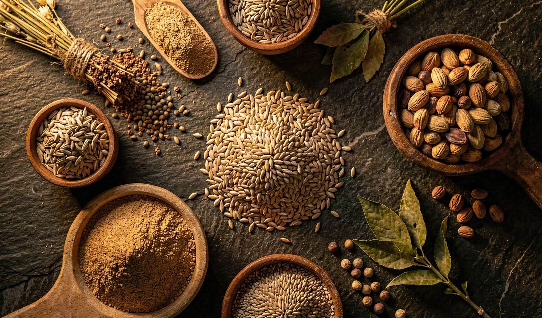 Grãos e sementes ancestrais
