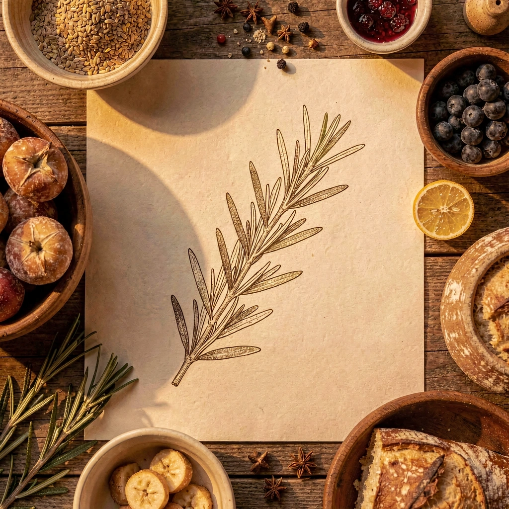 Rosemary illustration